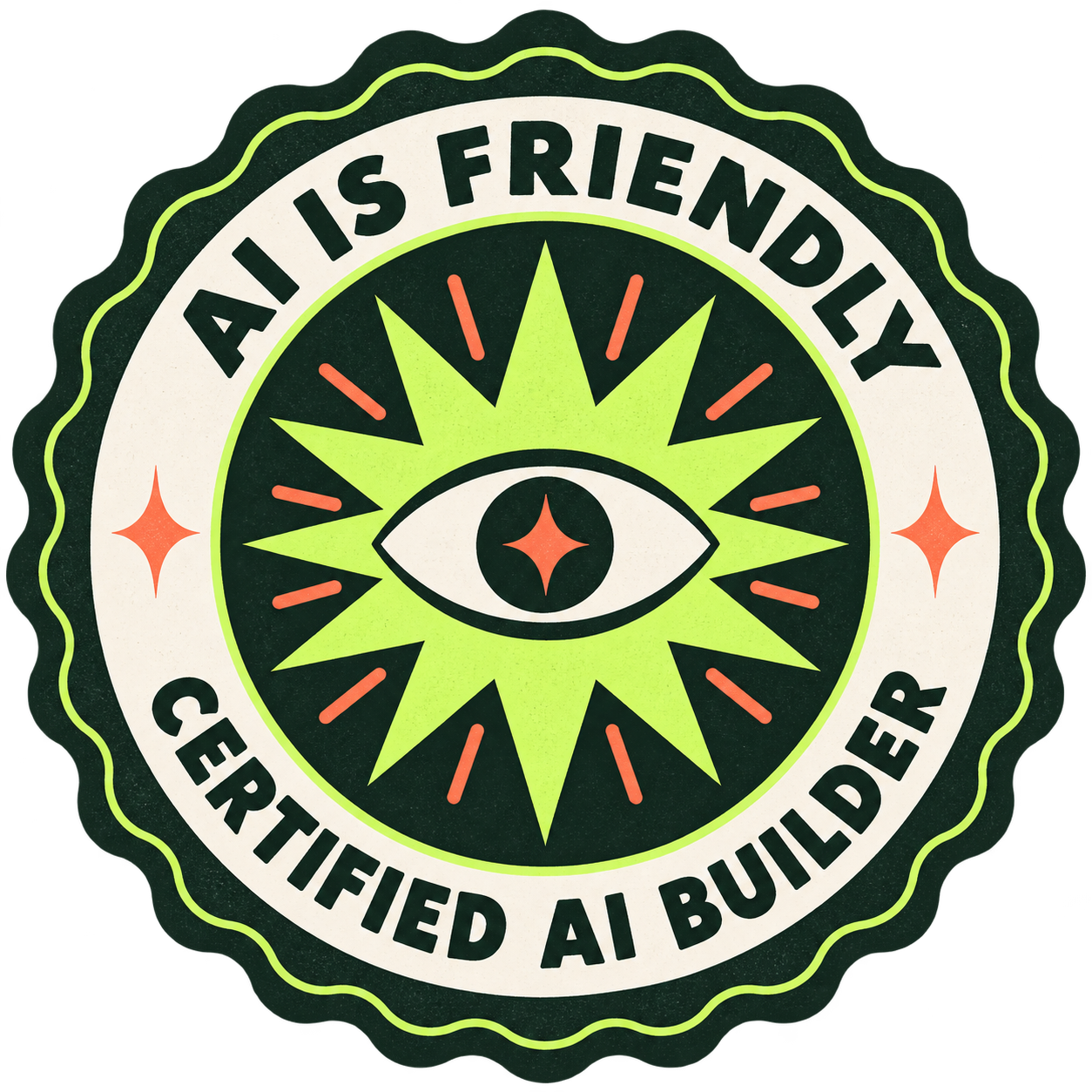 AI Is Friendly Certified AI Builder badge